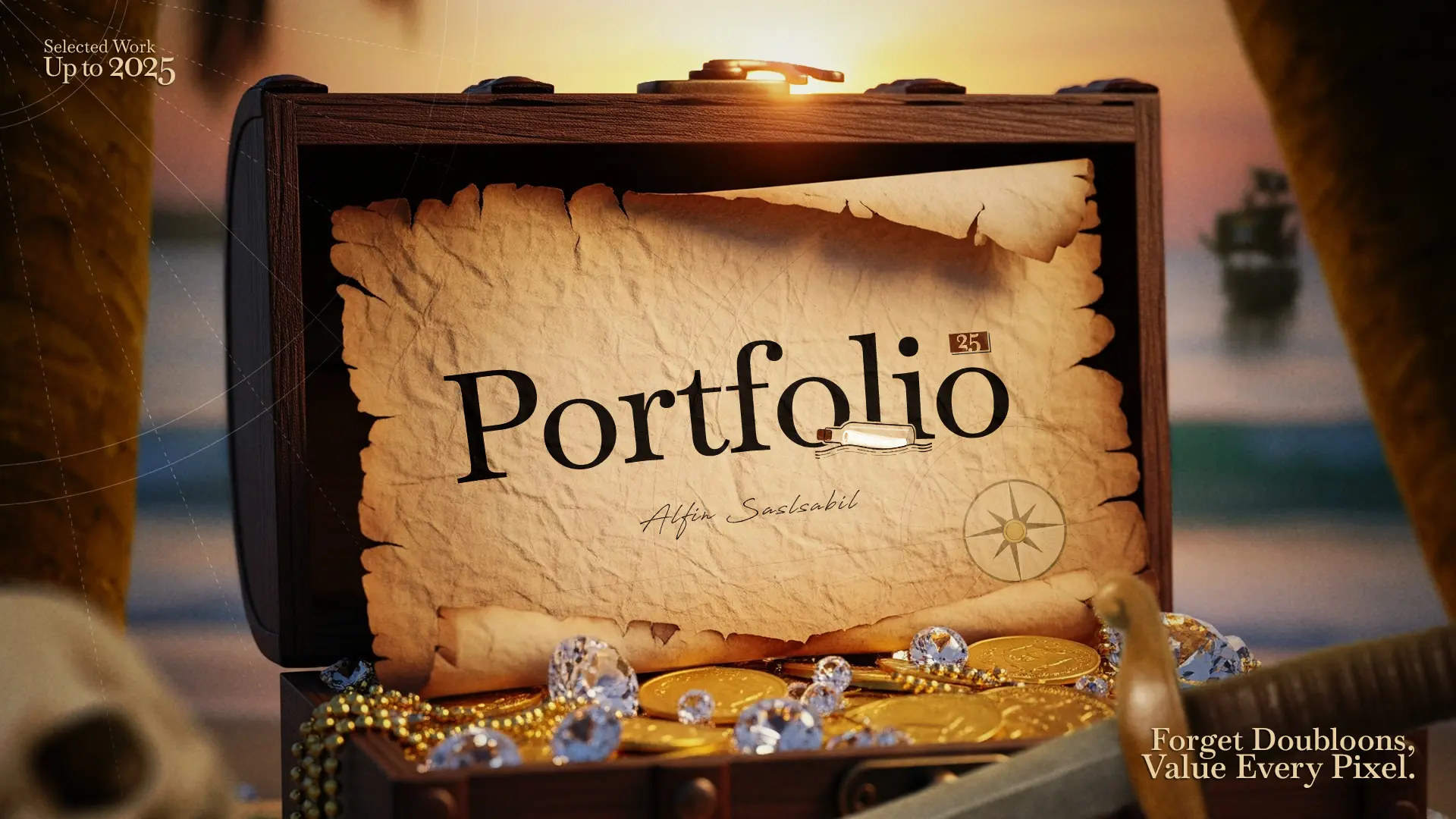 Cover of Alfin Salsabil's 2025 Portfolio